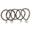 AWST International Mixed Metal-Look Stretch Bracelets - Set of 5
